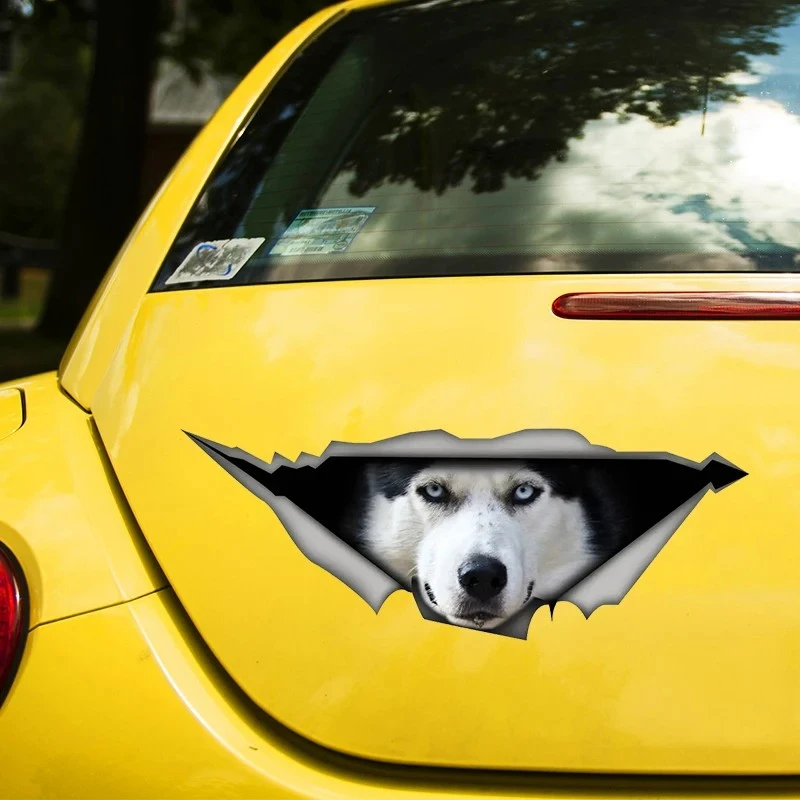 Head Dog Pet Animal Self-adhesive Decal factory