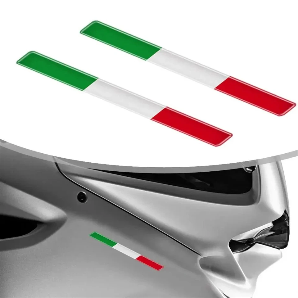 Bandiera tricolore italiana Stick decorativo epossidico