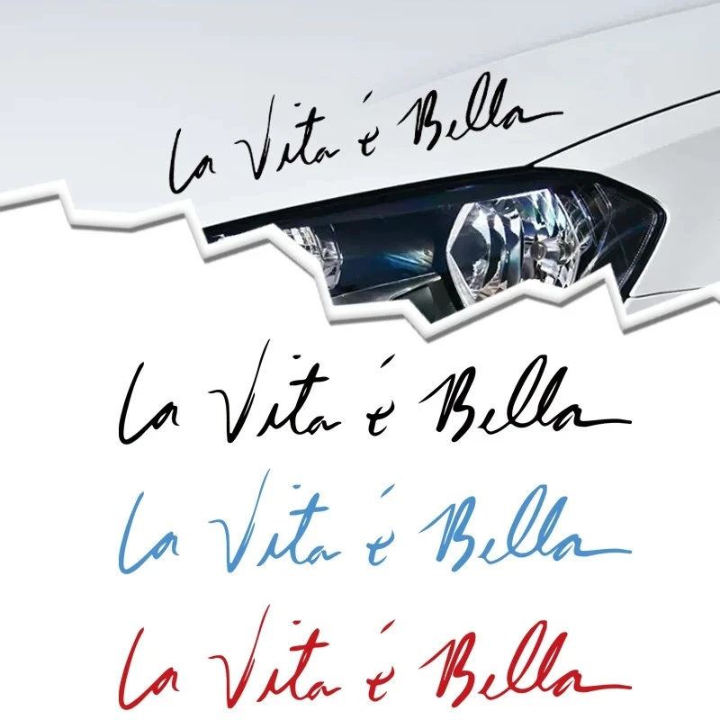 La Vita E Bella Reflective Car Stickers factory