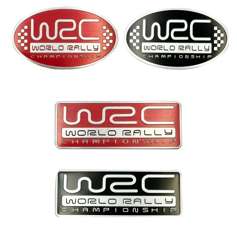 Emblema WRC di metallo Decal di badge