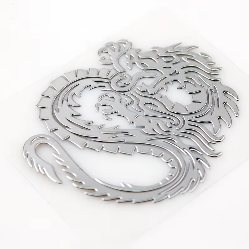 Decali del drago logo del nichel adesivo