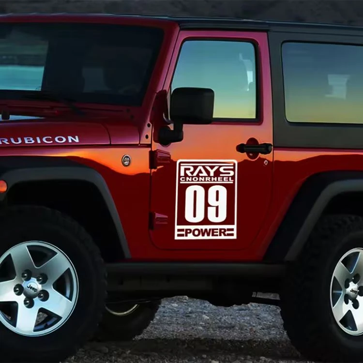 DECALCOMANIE SUV RAYS POWER
