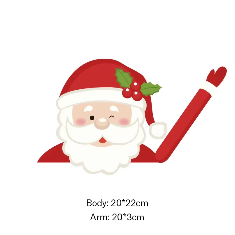 Adesivo adesivo di adesivi Babbo Natale
