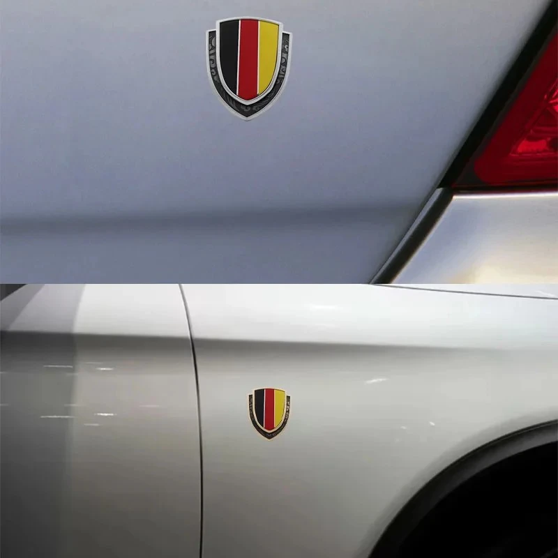 Styling Styling German tedesco Emblema della bandiera Deutsch
