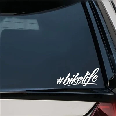 #Bikelife Auto adesivi per le decalcomanie