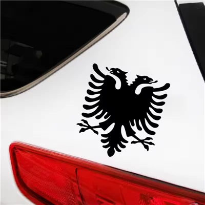 Adesivo per auto a doppia testa albanese