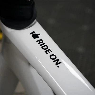 Adesivi per telaio per biciclette da 1 % su strada
