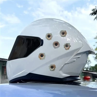 1Set Bullet fori motociclisti impermeabili impermeabili