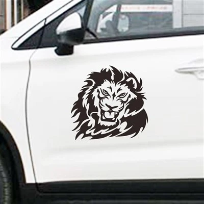 Adesivo per carrozzeria con logo testa di leone