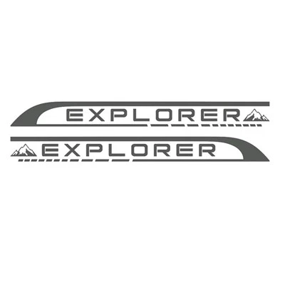 2 pezzi adesivi per roulotte camper camper camper