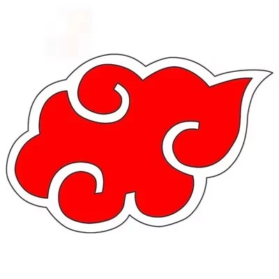Ninja Akatsuki Sign Adesivo per auto in vinile