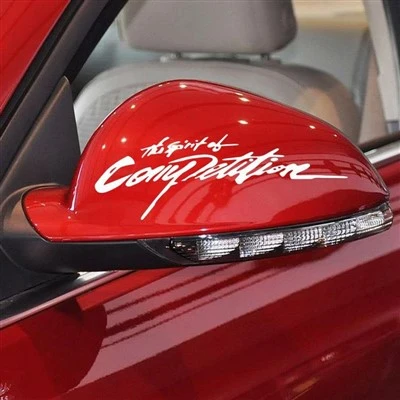 Decorazione in stile cyberpunk per specchietto retrovisore auto