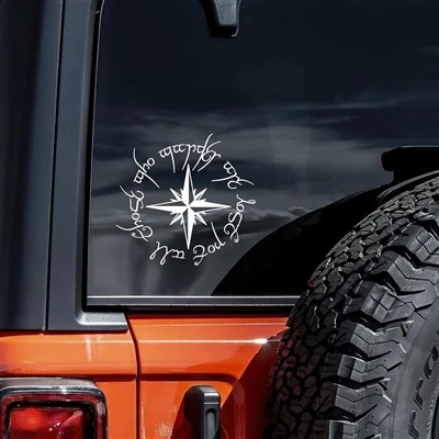 Decalcomania fustellata per jeep