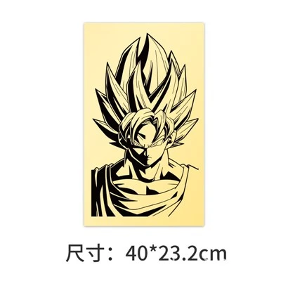 Decalcomanie Dragon Ball Z per auto