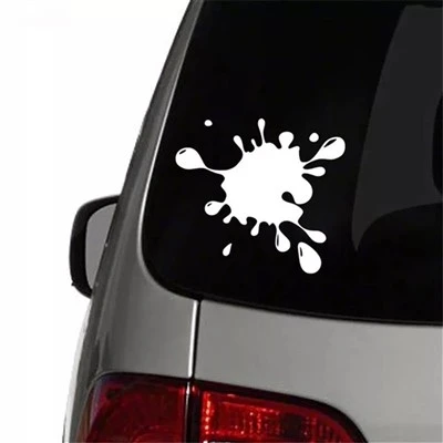 Adesivo per decalcomanie per auto, vernice a inchiostro, stile sputtering