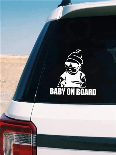 adesivi per finestra in vinile Baby On Board