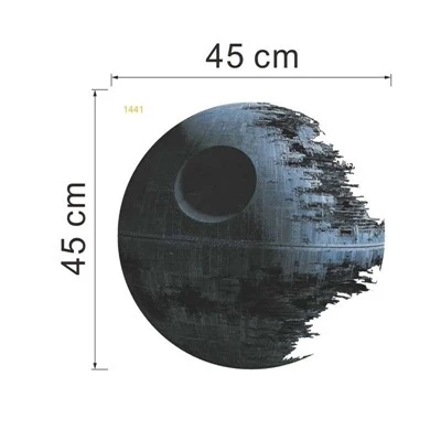 Adesivi da parete 3d Starwars per camere per bambini