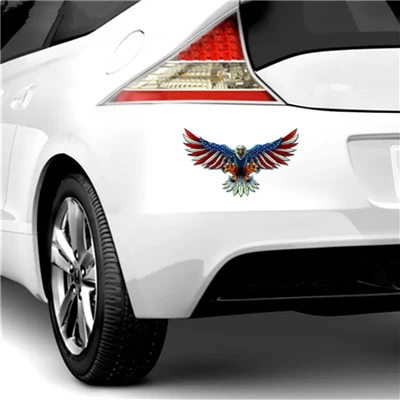 Decalcomania per auto aquila calva americana
