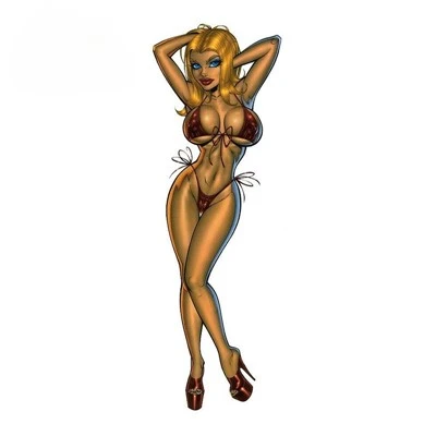 Adesivi di bellezza classici americani
