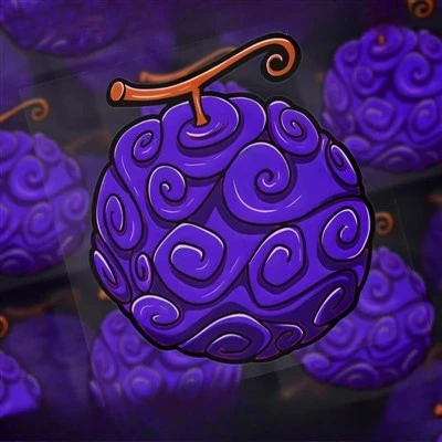 Adesivo per moto anime Devil Fruit impermeabile
