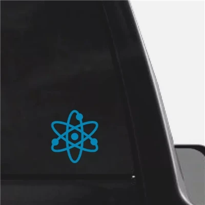 Adesivi in ​​stile energia atomica