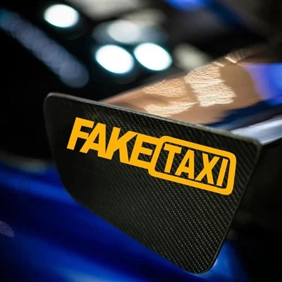 Lettere per decalcomanie per finestrini auto taxi finti
