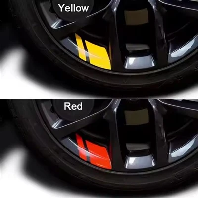 Ruota per auto riflettente Adesivo personalizzato
