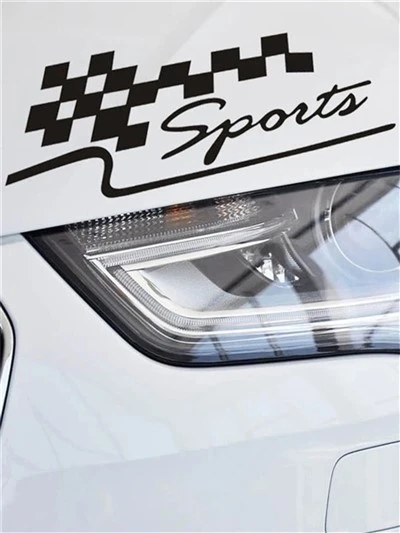 Decalcomania per auto sportive da corsa F1