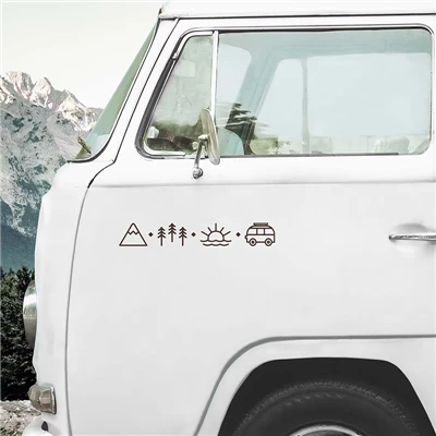 Adesivi per auto camper, roulotte