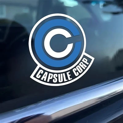 Capsule Corp Decal, Bulma Logo Sticker