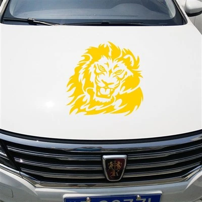 Adesivo per auto, modello animale leone
