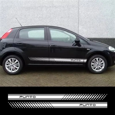 Adesivi con strisce laterali lunghe per auto