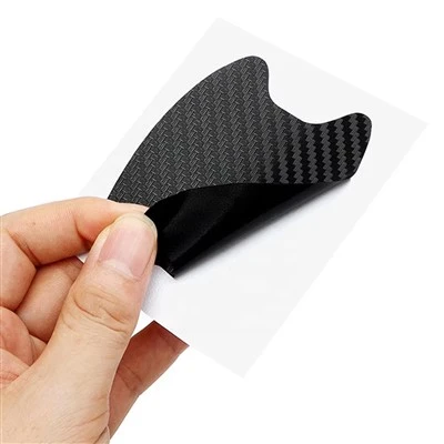 Maniglia porta dell'auto in fibra di carbonio