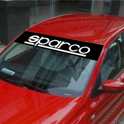 Adesivo per finestrino anteriore Sparco misura personalizzata