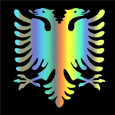 Decal di vinile del design dell'aquila di albanese