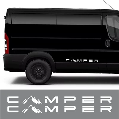 Decalcomania dell'autoadesivo dell'automobile della montagna del camper