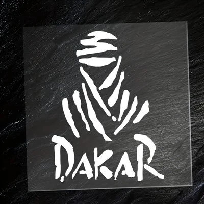 Decal di vinile Dakar per auto e moto