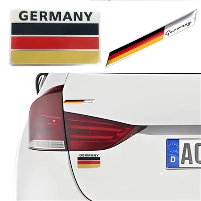 Emblema per auto in alluminio per auto Germania
