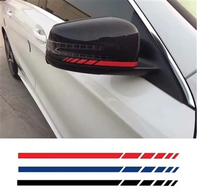 Adesivo per auto per retroview Specchio laterale Stripe