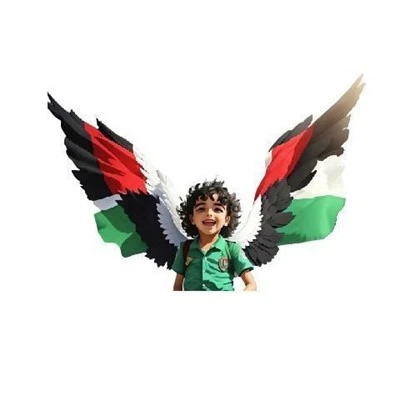 Adesivo per decalcomania Palestina con supporto per carrozzeria auto