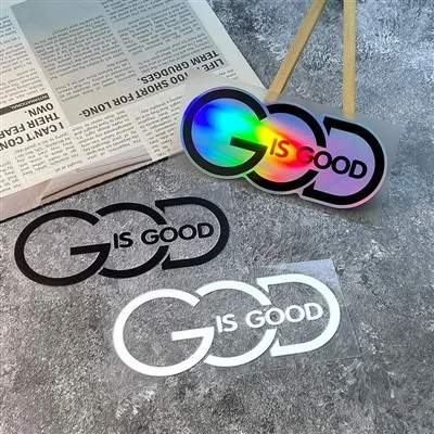Dio è un buon adesivo laser colorato moto