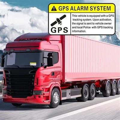 Adesivi di avvertenza per auto GPS