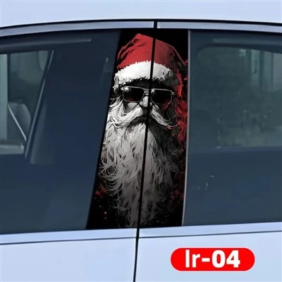 Graffiti divertenti adesivi per auto di Babbo Natale