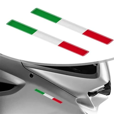 Bandiera tricolore italiana Stick decorativo epossidico