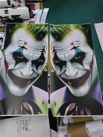 Set di adesivi Joker per montante B dell'auto