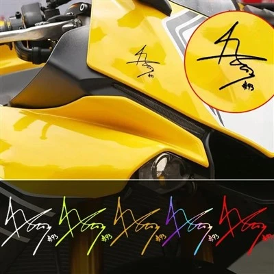Moto GP Racer #93 Signature Adesions