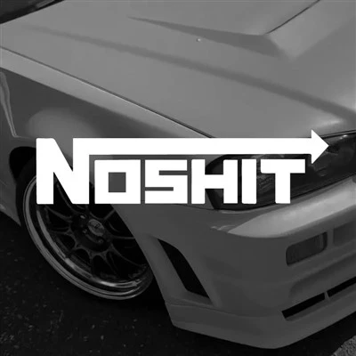 Noshit Nos Style Decal divertente per l'auto
