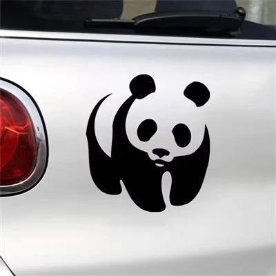 Adesivo per decalcomanie Panda in PVC