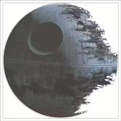 Decalcomanie artistiche della morte per murale starwars