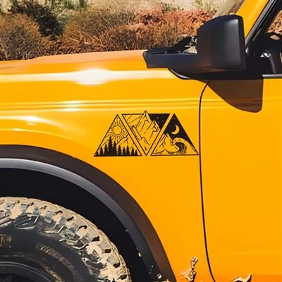 Adesivo in vinile decorativo SUV